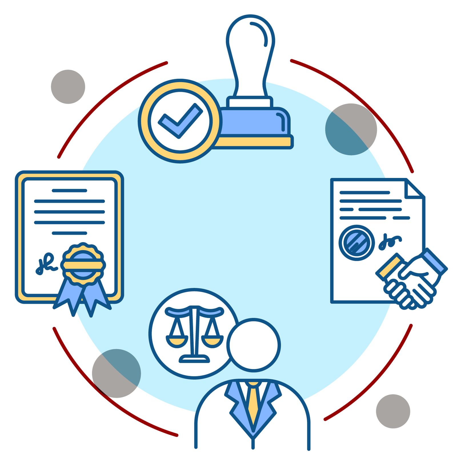 Notarization or Notary public Attestation Service