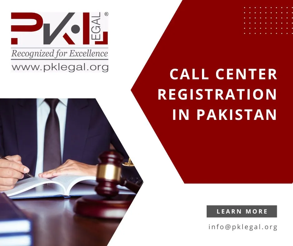 Call Center Registration in Pakistan