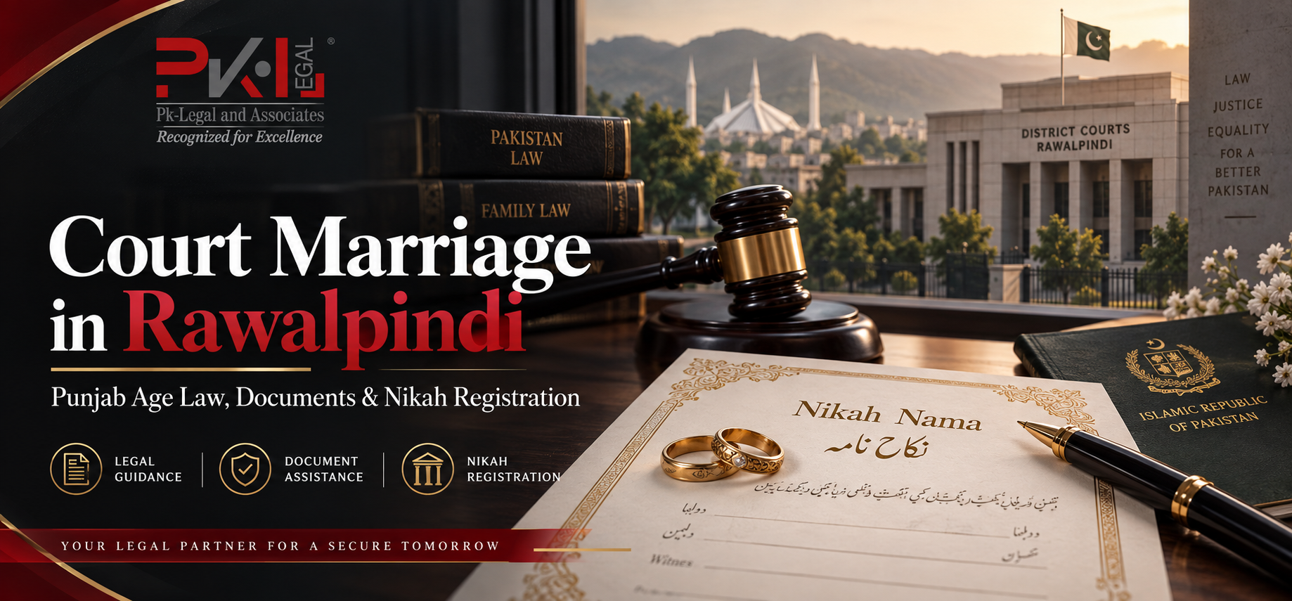 Court Marriage in Rawalpindi: Punjab Age Law, Documents and Nikah Registration